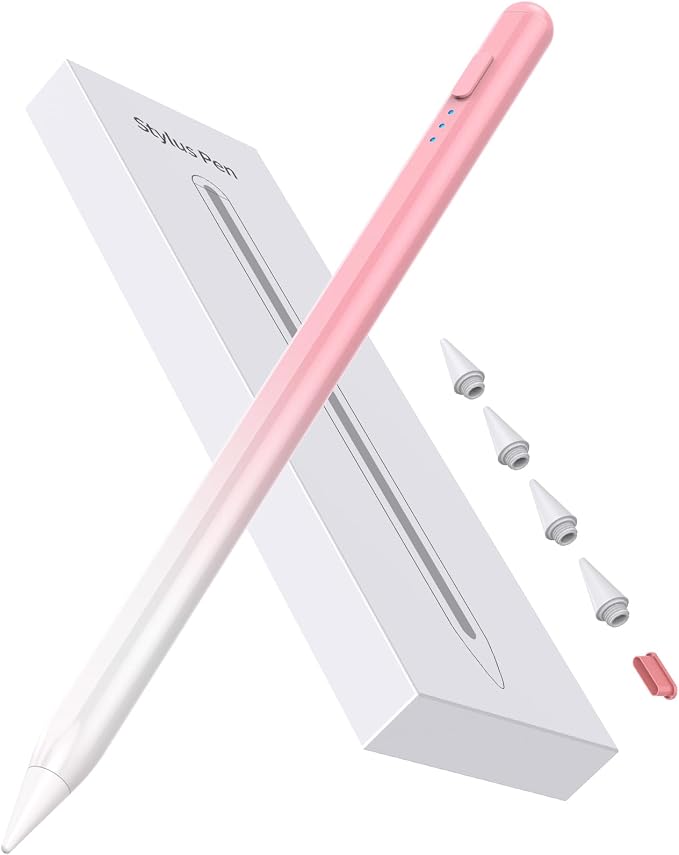 Stylus Pen for iPad 2018-2025, 15Mins Fast Charge for Apple Pencil, Palm - Image 9