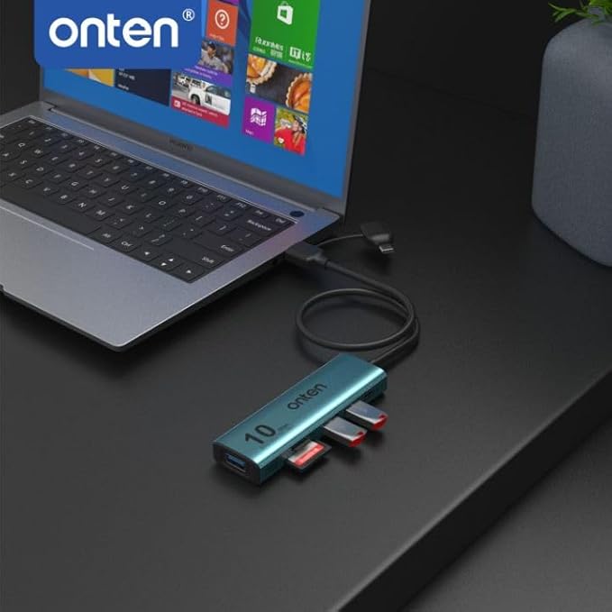 USB C USB A HUB, USB 3.2 GEN 2 10G Speed, USB A/USB C to USB A Adapter.with 3 - Image 4