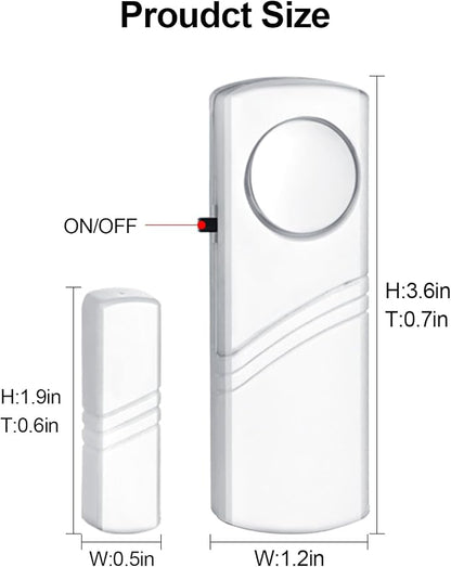 Door Window Alarm, 95DB Door Alarms - Image 5