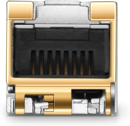 QSFPTEK 10GBASE-T SFP+ to RJ45 Module, 10Gb Ethernet Copper RJ-45, 10 Gigabit - Image 4