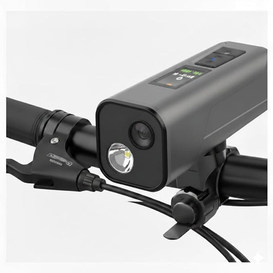 4K Bike Camera with GPS Tracking, Cycling Computer & Headlight – Spedal S1 by Spedal