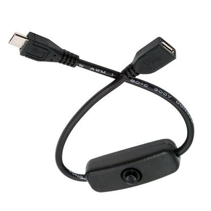 chenyang Micro USB Power Switch Extension Cable Micro USB Male to Female by chenyang