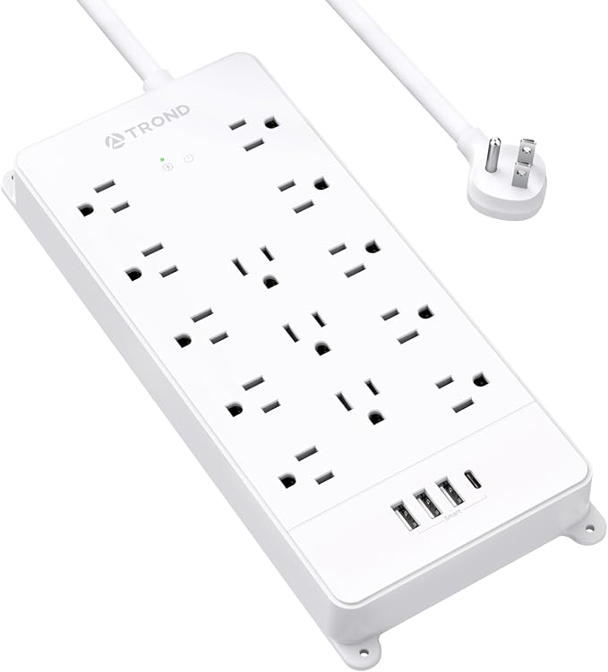 TROND Power Strip Surge Protector by TRONDOfficial