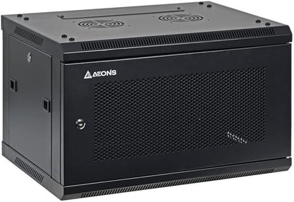AEONS 6U Professional Wall Mount Network Server Cabinet Enclosure 19-Inch by AEONS