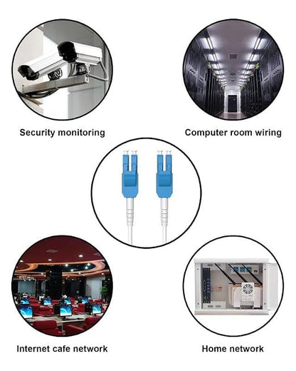 25M OS2 LC to LC Outdoor Armored Fiber Patch Cable, Uniboot Single Mode 9/125µm - Image 7