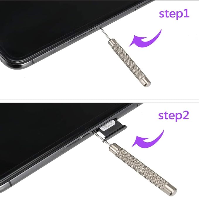 4 Pcs SIM Card Removal Openning Tool Tray Eject Pins Needle Opener Ejector - Image 3