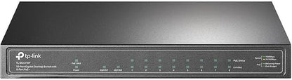TP-Link 8 Port Gigabit PoE Switch | 8 PoE+ Ports @63W, w/ 1 Uplink Gigabit Port by TP-Link