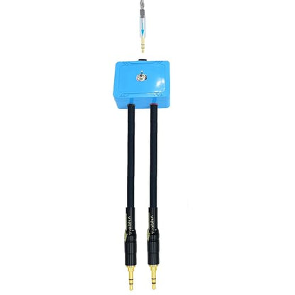 25ft Sound Channel swicher 1/8" inch TRS aux Input 3.5mm Female to 2X 3.5 by Arklove