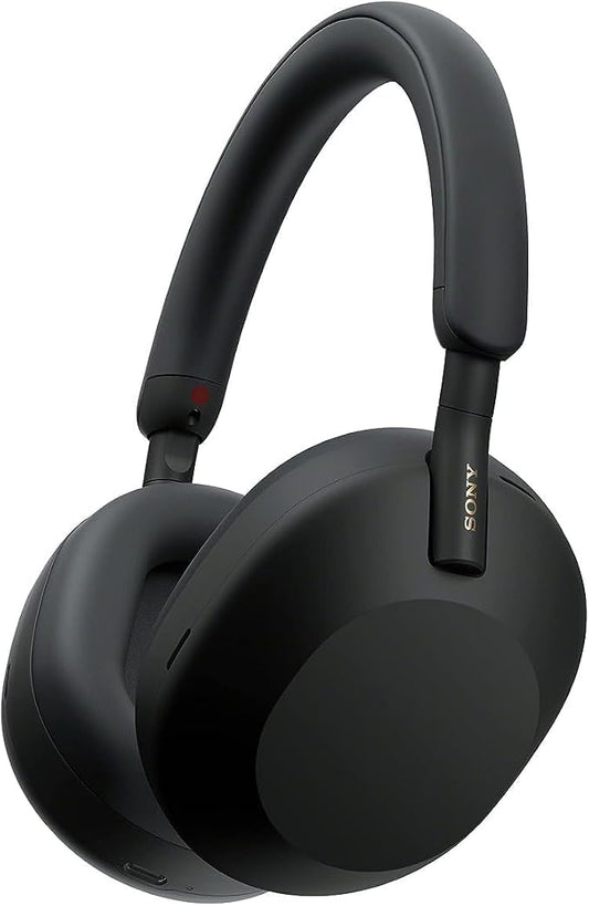 Sony WH-1000XM5 Premium Noise Canceling Headphones, Auto NC Optimizer, 30-Hour by Sony