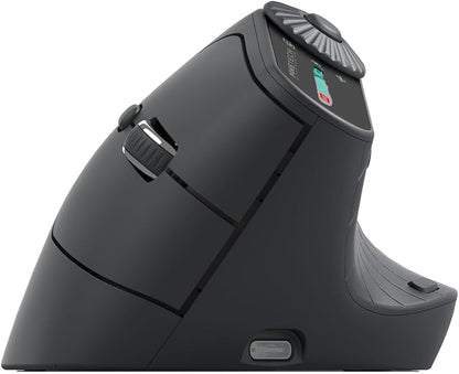 Vertical Ergonomic Mouse 2.4G Wireless BT Task Window Switching and Horizontal by MKETECHELECTRONICS