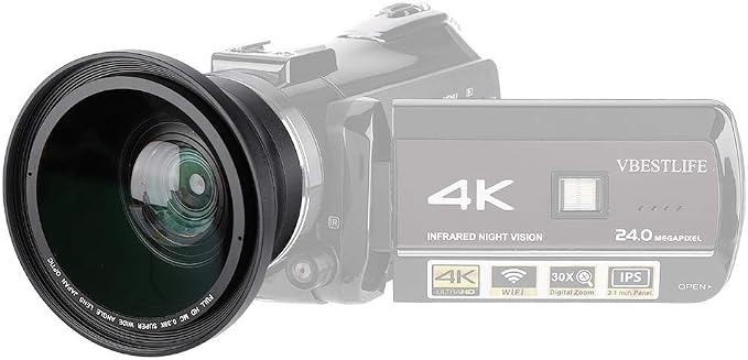 37mm 0.39X Professional HD Wide Angle Lens by Serounder