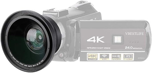 37mm 0.39X Professional HD Wide Angle Lens by Serounder