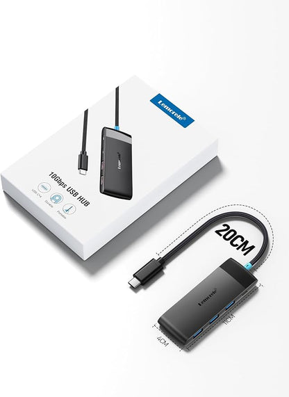 10Gbps USB C Hub, 4 Ports USB 3.2 Splitter - Image 6