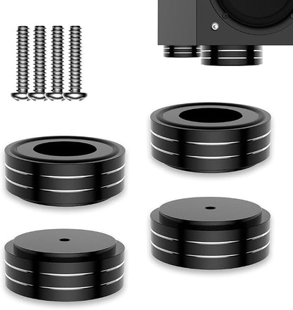 Viborg HiFi Speaker Spikes Isolation Feet Pads 58x22MM, 4X Audio Shock Absorber by Viborg