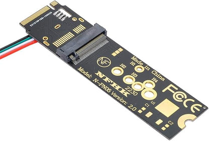 NGFF A/E-Key Card to M.2 NGFF Key-M NVME SSD Adapter - Image 2