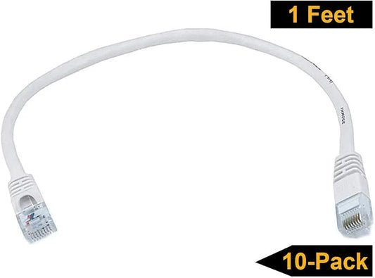 iMBAPrice 7 ' Cat5e Network Ethernet Patch Cable, 10 Pack - Image 2