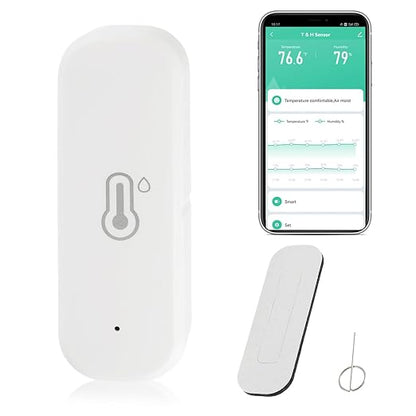 WiFi Hygrometer Thermometer Sensor, Indoor Outdoor Wireless Temperature by Unknown