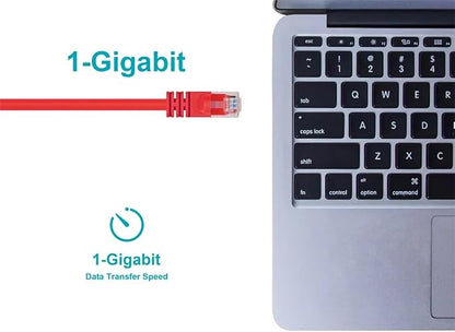 Monoprice 1FT 24AWG Cat5e 350MHz UTP Ethernet Bare Copper Network Cable - Image 5