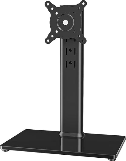 Single LCD Computer Monitor Free-Standing Desk Stand Mount Riser by HEMUDU