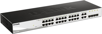 D-Link 28-Port Gigabit Smart Managed Switch | 24 GbE + 4 SFP Combo Ports | L2+ - Image 7