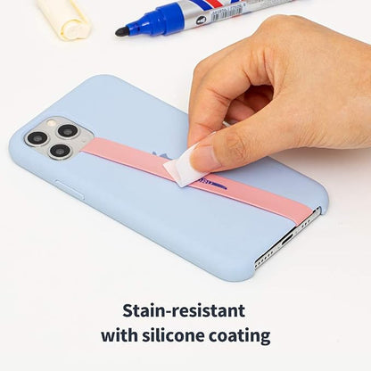 Sinjimoru Stretchable Silicone Phone Strap, Flexible and Elastic Grip Holder - Image 5