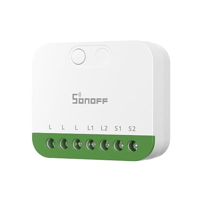 SONOFF MINI Duo, Matter Over WiFi, 2-Chanel WiFi Smart Switch, 16A Total Load by SONOFF