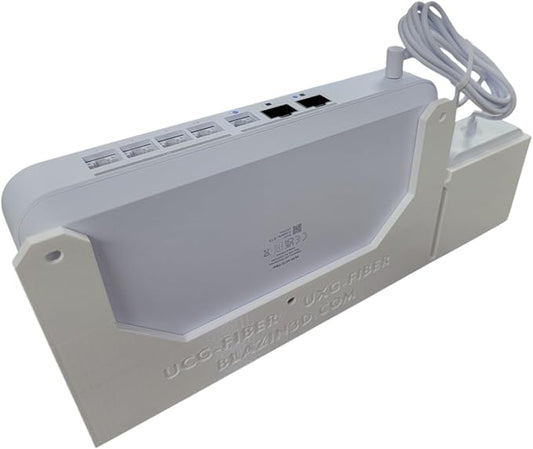 Wall Mount for Ubiquiti Gateway Fiber and Cloud Gateway Fiber, Compatible - Image 2