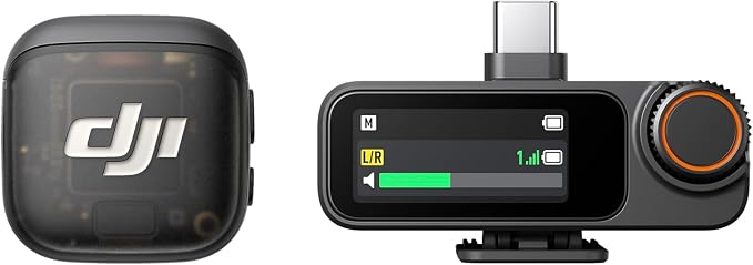 DJI Mic 3, Wireless Lavalier Mic by DJI