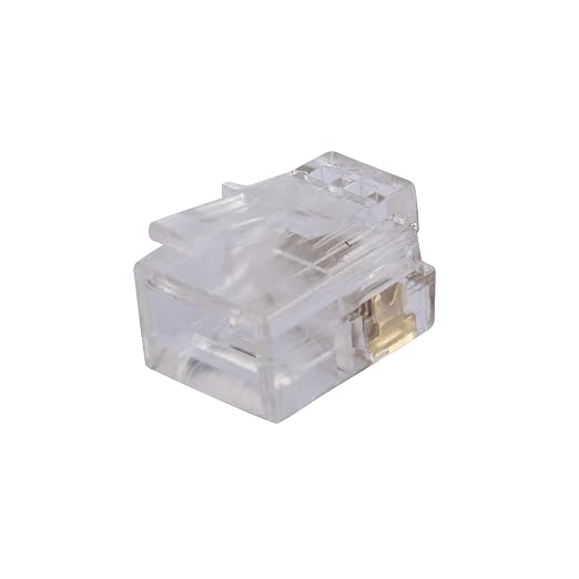 LanSenSu 25PackTelephone Plug 6P6C RJ12 Modular Plug - Image 4