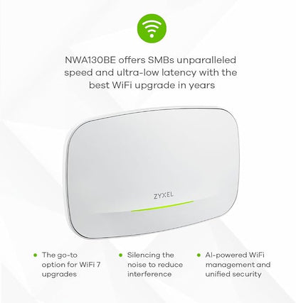 Zyxel WiFi 7 BE11000 Access Point | 2X 2.5G Ethernet Ports | PoE+ | Triple - Image 6