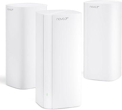 Tenda BE5100 WiFi 7 Mesh WiFi System – Dual-Band Whole-Home Coverage, 1×2.5G + by Tenda
