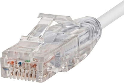 Monoprice Cat6 14ft White Component Level Patch Cable UTP 28AWG 550MHz Pure - Image 3