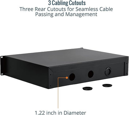 Tecmojo 2U Rack Drawer, Rack Mount Drawer - Image 5