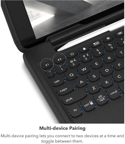 ZAGG Rugged Book Detachable Case and Magnetic-Hinged Keyboard - Image 9