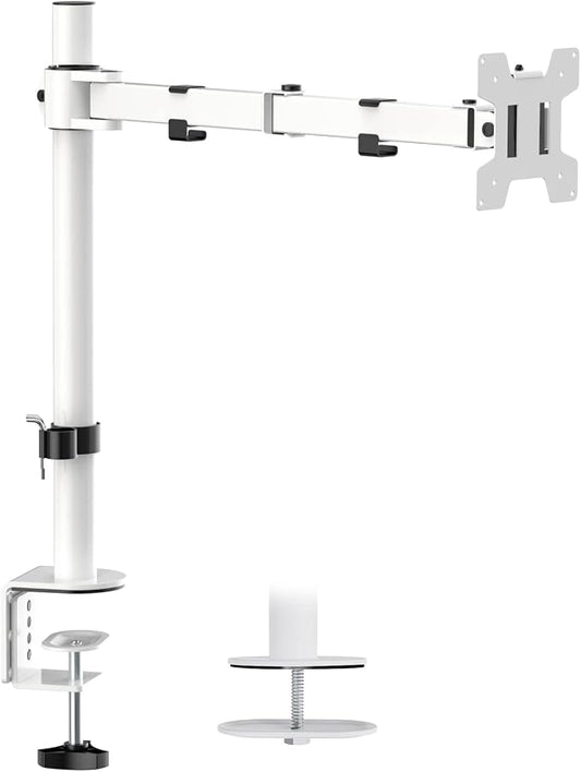 WALI Monitor Arm Mount for Desk, Single Computer Desk Mount, Monitor Bracket by WALI
