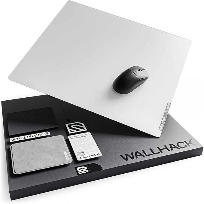 Wallhack 4.0 Glass Gaming MousePad by Wallhack