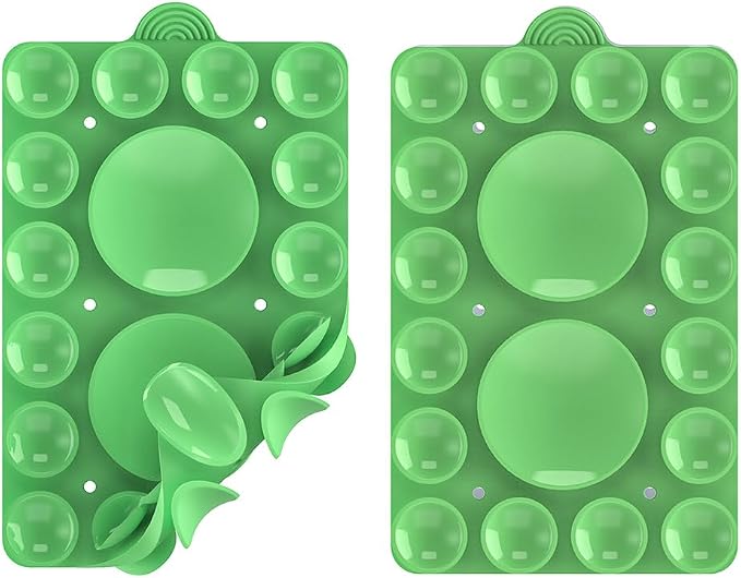 Double Sided Silicone Suction Phone Holder Mount, Compatible - Image 3