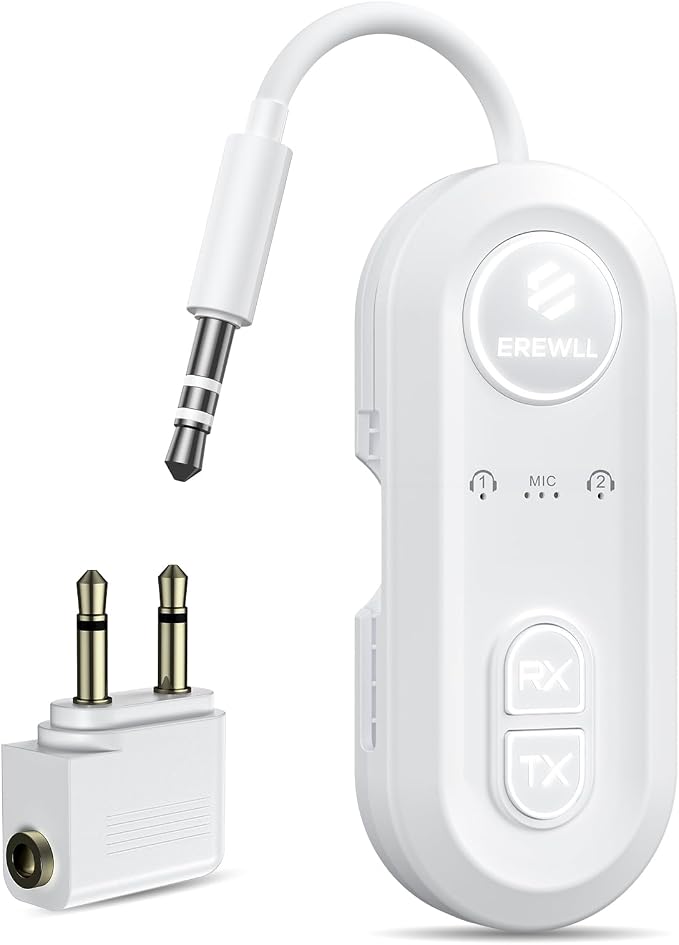 Upgraded Bluetooth 5.4 Transmitter Receiver, Airplane Bluetooth Adapter by Unknown