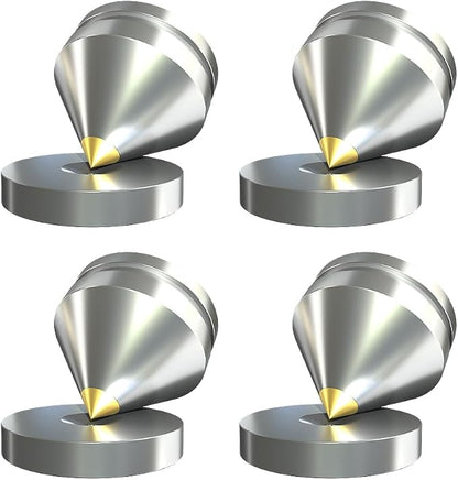 4Pcs Speaker Spikes Floor Protectors Shockproof Speaker Isolation Spikes by Xirhhur
