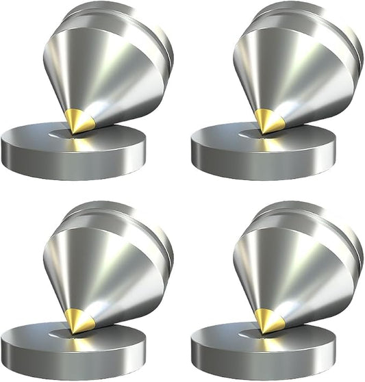 4Pcs Speaker Spikes Floor Protectors Shockproof Speaker Isolation Spikes by Xirhhur