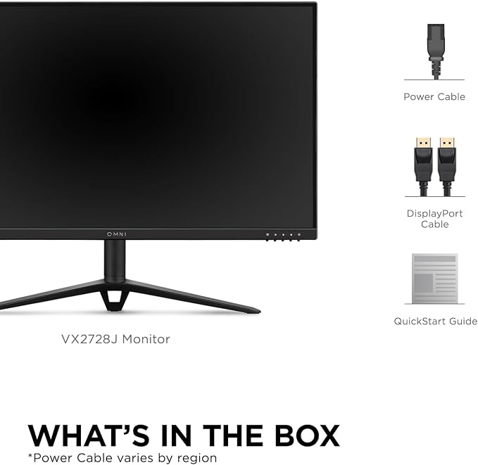 ViewSonic VX2728J-2K 27 Inch Gaming Monitor 1440p 180hz 0.5ms IPS w/FreeSync - Image 6