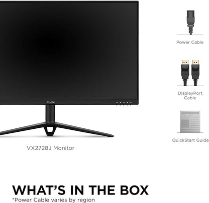 ViewSonic VX2728J-2K 27 Inch Gaming Monitor 1440p 180hz 0.5ms IPS w/FreeSync - Image 6