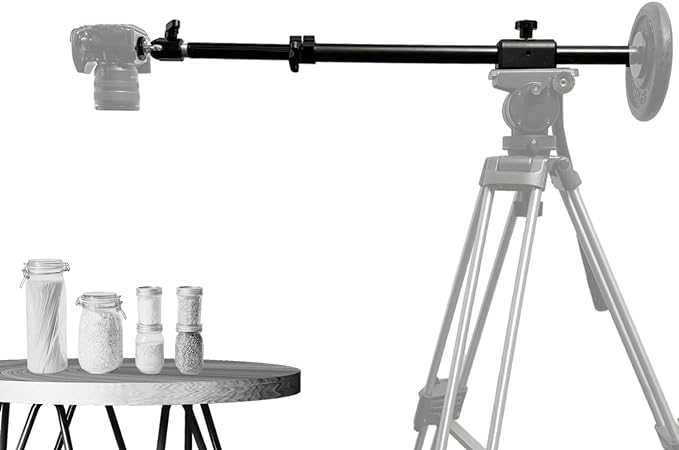 Glide Gear OH 50 Overhead Mount – DSLR, iPhone – 36" Arm, Tripod Extension by Glide+Gear
