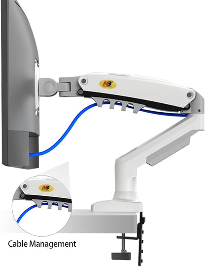 NB North Bayou Dual Monitor Desk Mount Stand Full Motion Swivel Computer - Image 5