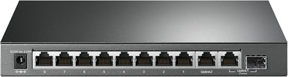 TP-Link TL-SG1210MP, 8 Port Gigabit PoE Switch, 8 PoE+ Ports @123W, w/ 2 Uplink by TP-Link