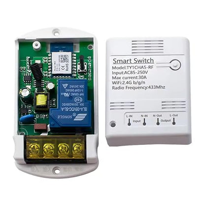 Tuya App Smart WiFi Control Switch, 30A Max Output, Add WiFi Remote to Lights - Image 6