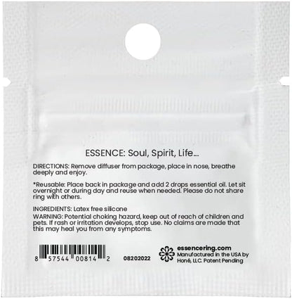 Essence Wearable Aromatherapy Nasal Diffuser – Essential Oil Nose Ring Silicone - Image 7