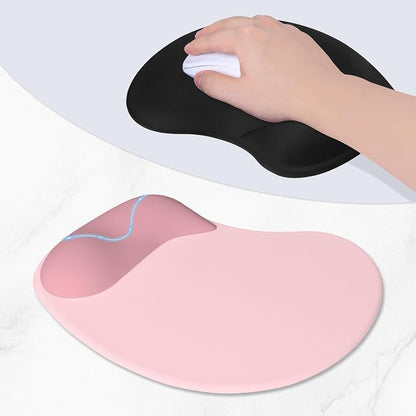ITNRSIIET Ergonomic Mouse Pad, Cushioned Gel Wrist Rest, Non-Slip Base - Image 3