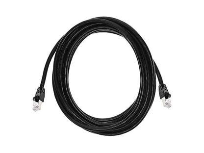 Monoprice Cat6A 14ft Black Patch Cable Double Shielded 26AWG 10G Pure Bare - Image 4