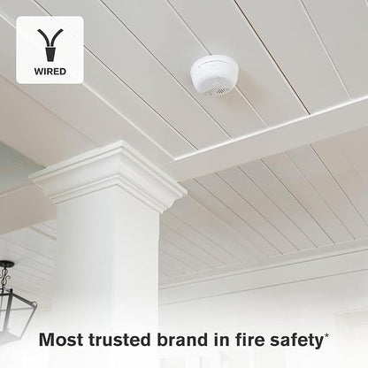 BRK First Alert SMICO100-AC Interconnect Hardwire Combination Smoke & Carbon - Image 4